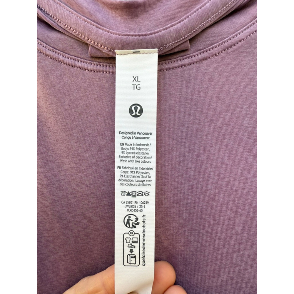 Lululemon Lightweight Split-Back Training Tee Xl … - image 6